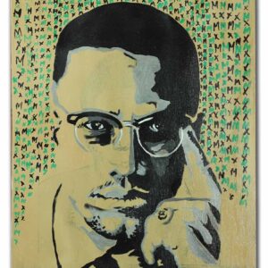 Pintura  Ecos da Liberdade - Malcon X - PS001