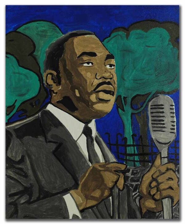 Pintura  Ecos da Liberdade - Martin Luther King - PS006